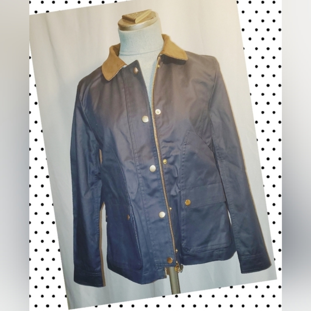 LAST CALL!📉J CREW🌻London Liberty  BARN JACKET COAT Petite